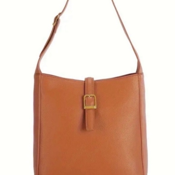 The Unbranded Brand Handbags - Elegant Tan Vegan LeatherShoulder Bag New